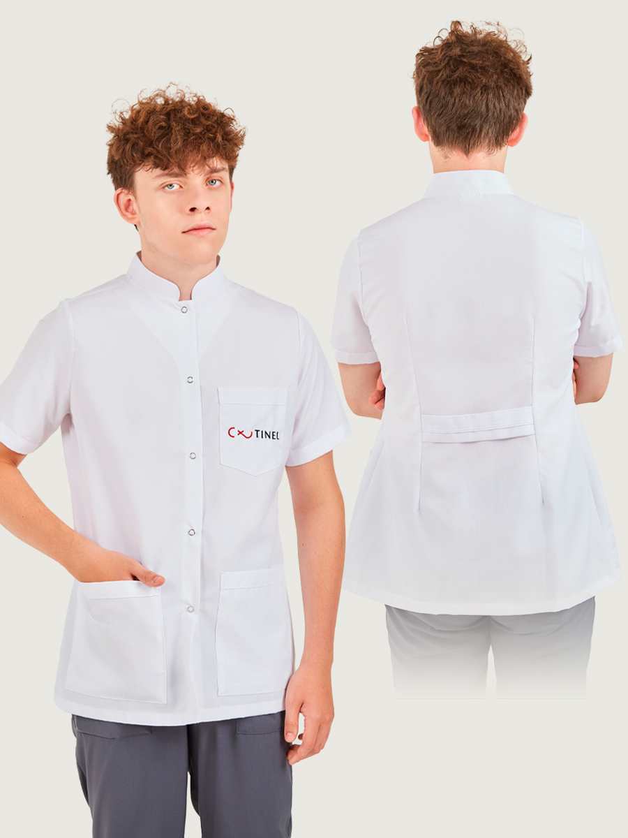 Медицинский топ UNISEX для мастеров прокола ушей